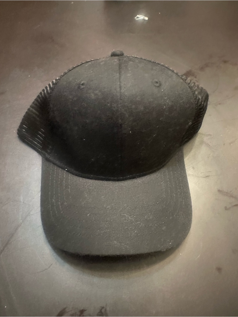 George Black Mesh Baseball Cap